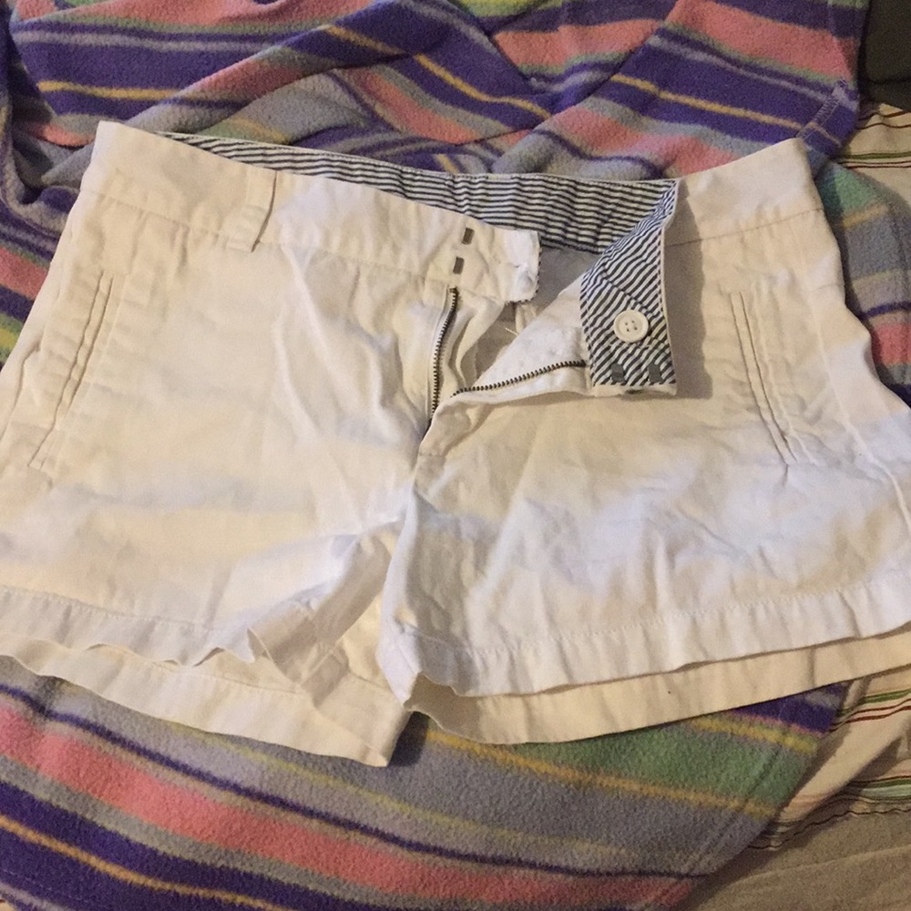 White Shorts